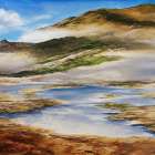 thermal Features Art Print