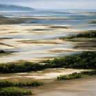 View Along the Coast Art Print