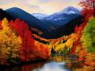 Autumn Vistas 2 Art Print