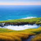 Devils Punchbowl Art Print