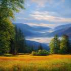Distant Views Art Print