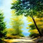 Footpath to the Beach Art Print
