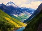 Secluded Scenic Overlook Art Print