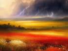 Storm Approaching Art Print
