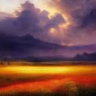 Storm Building Art Print