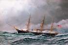 U.S.S. Galena Coastal Print