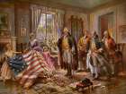 The Birth of Old Glory Traditional Print
