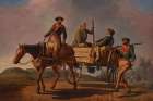 Veterans of 1776 Returning from the War Art Print