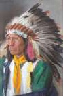 Indian Chief Vintage Print