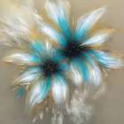 Elegant Flowers 3 Art Print