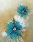 Elegant Flowers 6 Art Print