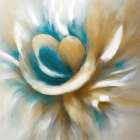 Elegant Flowers 8 Art Print