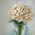 Elegant Vase of Flowers 2 Art Print