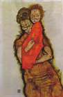 Mother and Child 1914 Art Print