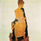 Portrait of Gerti Schiele 1909 Art Print