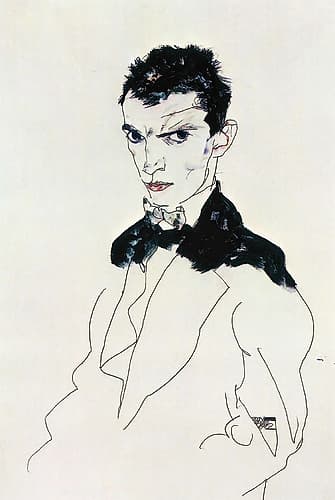 Self-Portrait 1912 Art Print