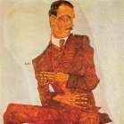 Portrait of Arthur Roessler Art Print