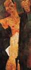 Prophets Double Self-Portrait 1911 Art Print