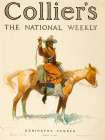 Cover of Colliers Magazine 1905 Art Print
