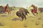 The Buffalo Runners Art Print