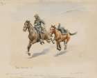 The Riderless Horse Art Print