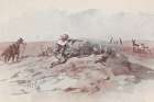 Antelope Hunting 1907 Art Print