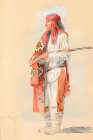 Apache Warrior, 1907 Art Print