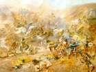 Battle of Belly River 1905 Art Print