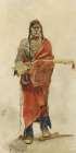 Blackfoot Indian 1890 Vintage Print