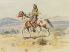 Blackfoot Indian, A Crow Scout Art Print