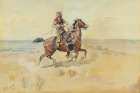 Cowboy on the Range Art Print