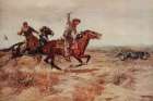 Cowboy Sport Art Print
