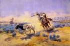 Cowboys from the Quarter Circle Box 1925 Art Print