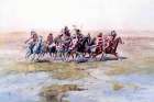 Cree War Party Art Print