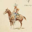 Friend Bob Letter Illustration 1907 II Art Print