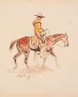 Gaucho 1924 Art Print