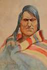 Indian Brave 1899 Vintage Print