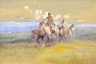 Indian Party 1915 Art Print