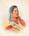 Indian Portrait 1901 Vintage Print