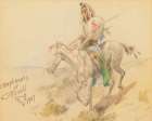 Indian Scout 1907 Art Print