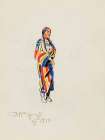 Indian Woman 1913 Vintage Print