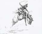 Judith Basin, Bronc Twister 1899 Art Print