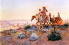 Mexican Buffalo Hunters 1924 Art Print