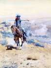 Pointing Out The Trail 1905 Art Print