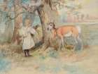 Prairie Children Art Print