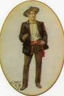 Self Portrait 1900 Vintage Print
