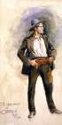 Self Portrait No 4 1900 Vintage Print