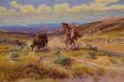 Spearing a Buffalo Art Print