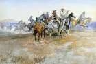 Start of a Roundup 1898 Art Print