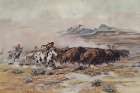 The Buffalo Hunt Art Print